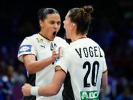 Deutsche WM-Sensation: Handballerinnen werfen Frankreich raus und greifen nach Gold