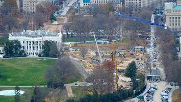 Klage gegen Trumps Ballsaal: Erreichen Denkmalschützer einen Baustopp?
