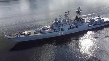 Putin schickt Zerstörer in die Ostsee – Bundeswehr erkennt „neues Verhalten“