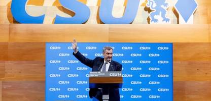 Markus Söder als CSU-Chef wiedergewählt