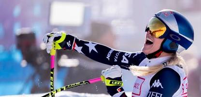 Ski alpin: Lindsey Vonn feiert in der Abfahrt nach sieben Jahren wieder einen Weltcupsieg