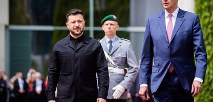 Ukraine: Wolodymyr Selenskyj trifft Friedrich Merz zu Gesprächen am Montag in Berlin