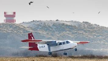flüge nach helgoland gestrichen: airline wird von behörde hingehalten