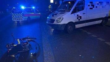 Transporter erfasst Radfahrerin – 57-Jährige wird schwer verletzt