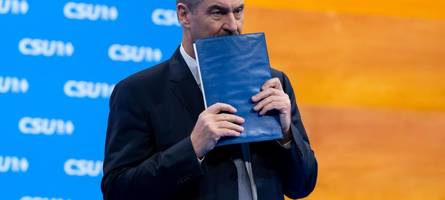 Die CSU holt Söder auf den Boden der Tatsachen zurück