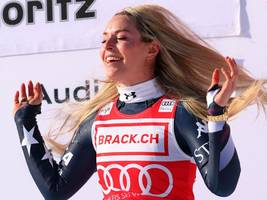 skirennfahrerin lindsey vonn: zu schnell für den rest
