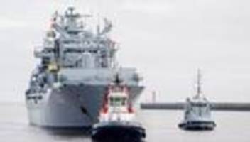 deutsche marine: nach 17.000 seemeilen – schiff berlin beendet mission