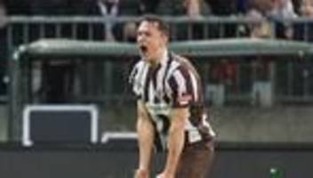 Fußball-Bundesliga: Kaars erlöst FC St. Pauli - Hoffenheim zerlegt HSV