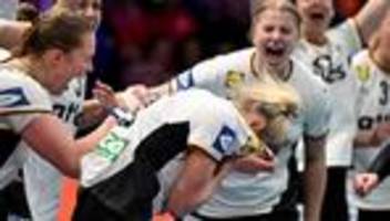 Handball-WM: Vom Ludwigsburg-Kollaps ins WM-Finale: Kapitänin Döll weint