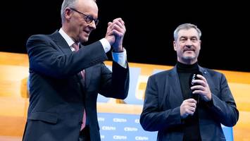 Die CSU feiert den Bundeskanzler – Markus Söder muss zuschauen