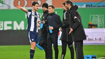 bei hertha bsc fordern trainer leitl plötzlich neue probleme