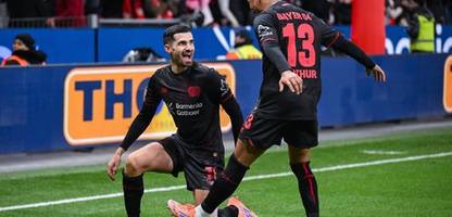 fußball-bundesliga: bayer leverkusen gewinnt rhein-derby gegen 1. fc köln