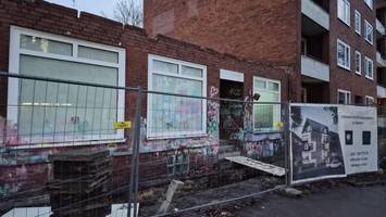 baustelle für teure mikro-wohnungen in winterhude plötzlich stillgelegt