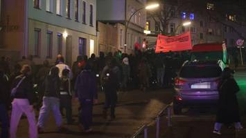Demo gegen Polizeigewalt in Harburg: Schweine-Plakat sorgt für Aufruhr