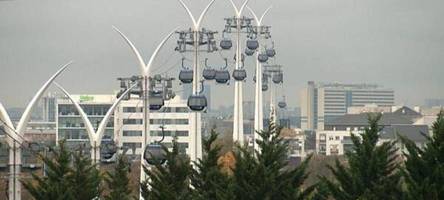 hier gondelt man über die stadt