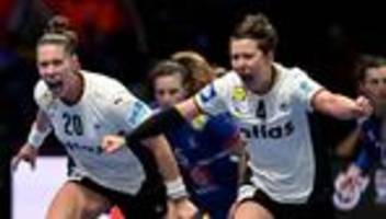 Handball-WM: DHB-Frauen greifen nach Gold: Zweifel gehören nicht dazu