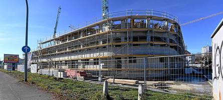 An der Königsbrunner Straße entstehen 290 neue Wohnungen