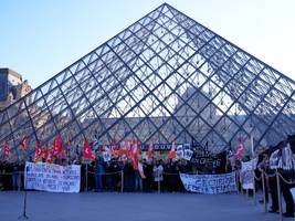 museen: streik am louvre