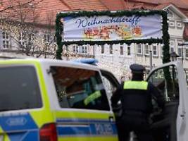 Großeinsatz in Duderstadt: Bei Waffe auf Weihnachtsmarkt handelte es sich um Attrappe