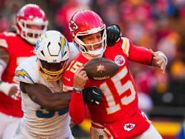 horrordiagnose und debakel: chiefs-star patrick mahomes erlebt schlimmsten tag seiner karriere