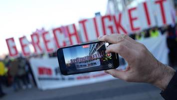 warmreden für den warnstreik im landesdienst am donnerstag