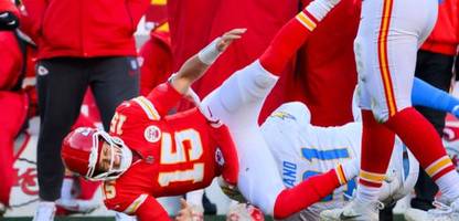 NFL: Patrick Mahomes erleidet Kreuzbandriss und verpasst Playoffs
