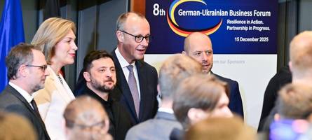 Selenskyj lobt Treue der deutschen Wirtschaft zur Ukraine