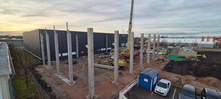 Firma B+B investiert in Neubau und schafft neue Arbeitsplätze