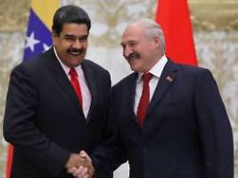 Lob für den harten Kerl: Lukaschenko: Maduro stehen in Belarus die Türen offen