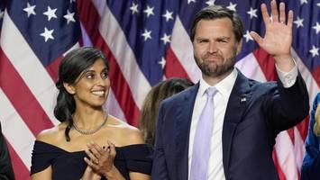 Ehekrise bei Trump-Vize Vance? Jetzt äußert sich auch Frau Usha
