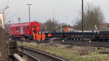 Sylt: Autozug entgleist an Bahnhof – Bahnverkehr stark eingeschränkt