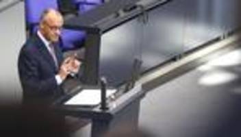 Friedrich Merz im Bundestag: Live: Friedrich Merz stellt sich den Fragen der Abgeordneten