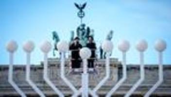 Sicherheit: Chanukka-Feier: Vorkehrungen rund um das Brandenburger Tor