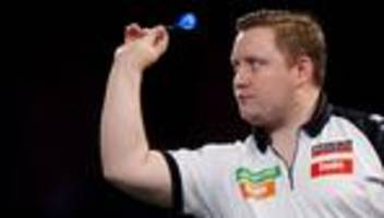 Turnier in London: Schindler gewinnt Auftakt bei Darts-WM