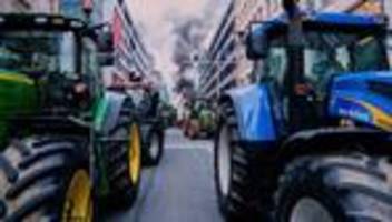 Freihandel: Tausende Landwirte demonstrieren in Brüssel gegen Mercosur-Abkommen