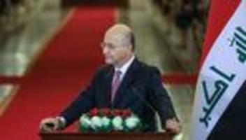 Vereinte Nationen: Ex-Präsident Iraks wird neuer UN-Flüchtlingshochkommissar