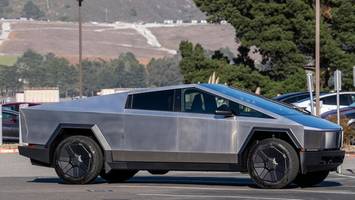 erster cybertruck in berlin? video zeigt musk-panzer in wilmersdorf