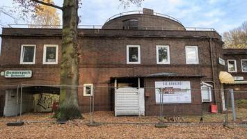 lost place am hammer park: restaurant eröffnet viel später als geplant