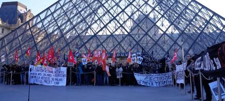 pariser louvre: im größten museum der welt wird gestreikt