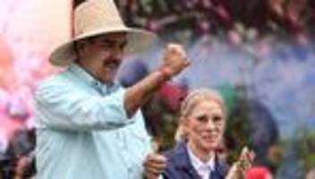 Konflikt in Südamerika: Weitere US-Sanktionen gegen Maduros Familie in Venezuela