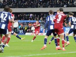 Paderborn nervt Darmstadt 98: Arminia Bielefeld schockt Hertha BSC in letzter Sekunde