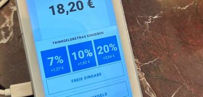 Gastronomie: Mehrheit mag keine Trinkgeld-Optionen bei der Kartenzahlung