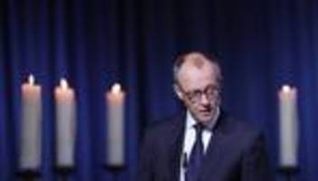 Anschlag auf Weihnachtsmarkt: Merz äußert Verständnis für Wut und Zorn bei Gedenken in Magdeburg