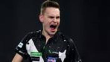 wm in london: dank starker nerven: darts-profi pietreczko in runde drei