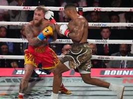 Box-Spektakel verkommt zur Farce: Anthony Joshua haut Jake Paul k.o. und bricht ihm den Kiefer