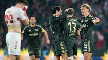 baumgart ärgert ex-klub, schäfer schießt union zum sieg in köln