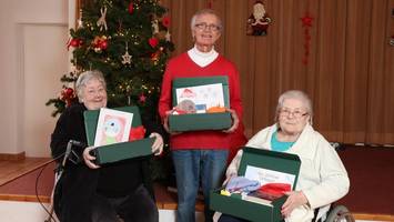 weihnachtsfreude für senioren: „was für eine schöne aufmerksamkeit“