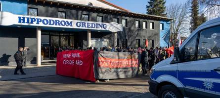 rund 250 menschen protestieren gegen gründung von afd-jugend