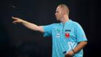 Aus gegen Luke Woodhouse: Chancenlos in Runde zwei: Darts-WM für Max Hopp vorbei