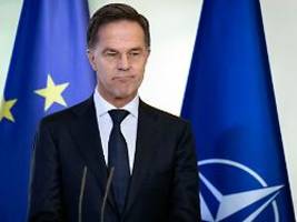 Vertraut auf US-Unterstützung : Nato-Chef Rutte: Nur Trump kann Putin zu Frieden zwingen